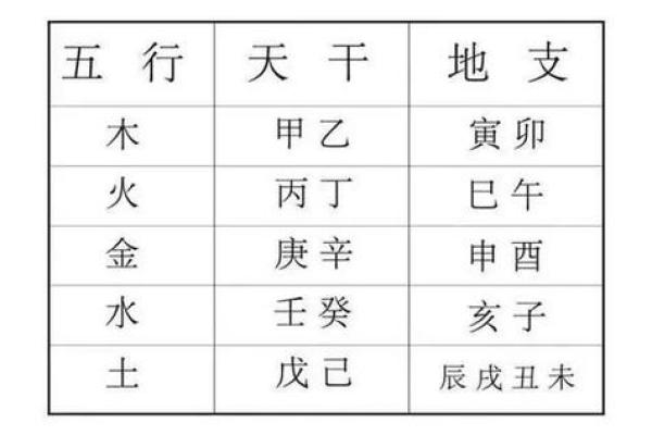 天干地支图片解析：从视觉角度理解中国传统文化的精髓