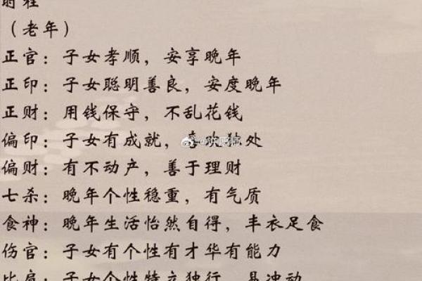 生辰八字四柱解析与命运发展关系探讨