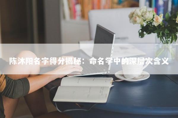 陈沐阳名字得分揭秘：命名学中的深层次含义