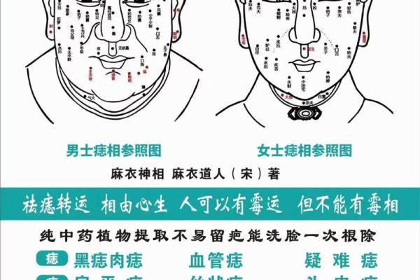 痣相与命运：如何看待面部痣的位置和性格特点