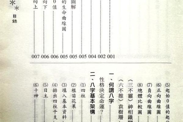 深入解析八字：揭示个人命运的关键