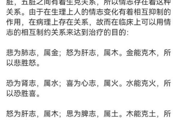 五脏六腑与五行的深度关联解析