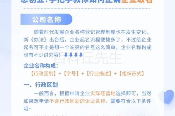 如何为公司挑选一个独特且有意义的名字：全方位指南