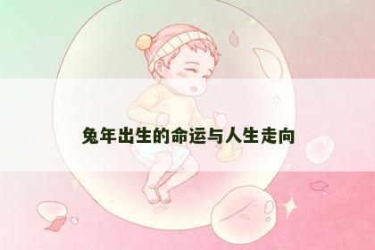 兔年出生的命运与人生走向